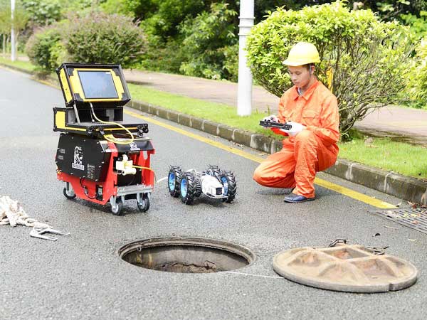 嘉祥管道机器人检测